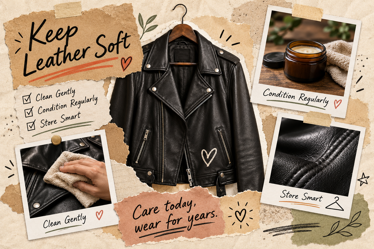 Leather Jacket Care Guide