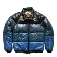 Classic Blue Bomber Jacket for Men