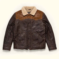 Vintage Fur Jacket in Sheepskin Leather